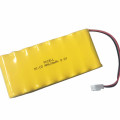 Ni-CD 7.2V Rechargeable AA Battery 400mAh 600mAh 700mAh NiCd Battery Pack